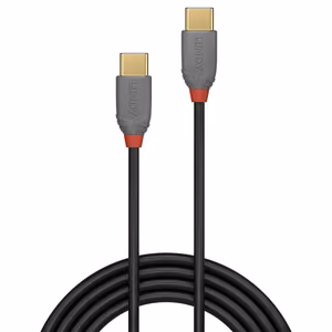 Lindy USB2 Type C kaabel 1m Anthra