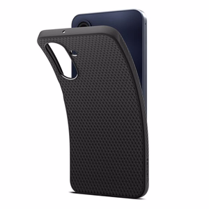 Spigen Liquid Air Ümbris jaoks Samsung Galaxy A26 5G - Matte Must