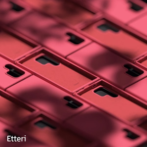 Etteri Silikoon ümbris for Samsung Galaxy S25 Ultra raspberry