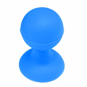 Phone hoidja with a round head - sinine