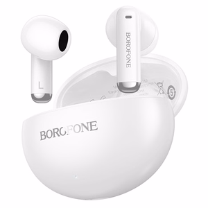 Borofone TWS Bluetooth Kõrvaklapid FQ12 Nice valge
