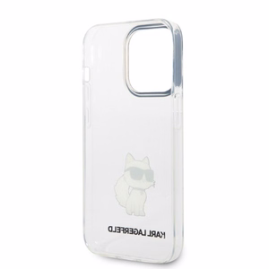 Karl Lagerfeld KLHCP14XHNCHTCT iPhone 14 Pro Max 6.7" läbipaistev hardcase Ikonik Choupette