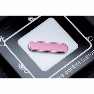 Camera Control active button fit jaoks IPHONE 16 series Ümbris Drop Glue / Clear Mag Cover roosa