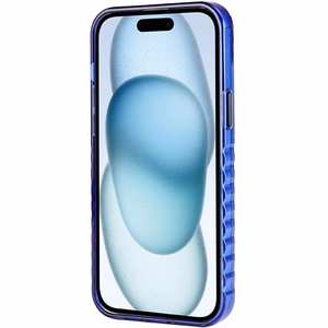 Audi IML Big Logo MagSafe ümbris jaoks iPhone 15 Plus / 14 Plus - sinine