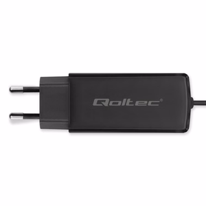 Qoltec 52420 90W GaN ülikiiret laadimist toetav laadija | 5-20V | 3-4.5A | USB-C 3.1