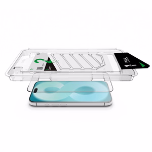 AmazingThing Radix +Care Full Glass karastatud kaitseklaas paigaldusraamiga mudelile iPhone 18 Pro Max