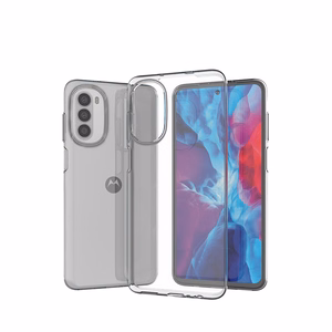 Ultra Clear 0.5mm чехол для Motorola Moto G82 5G / Moto G52 тонкая накладка прозрачный