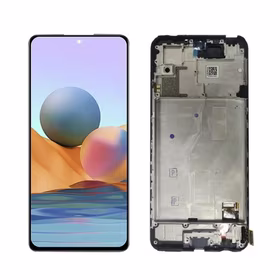 LCD Ekraan Ühildub Xiaomi Redmi Note 10 Pro Must koos Frame HQ
