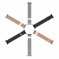 Strap Dux Ducis Milanese Series Apple Watch 42/44/45/49mm Black