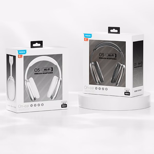 Наушники Rock O5 Bluetooth серебряные
