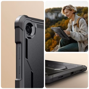 Tech-Protect Kevlar Pro ümbris Samsung Galaxy Tab A9+ / A11+ jaoks - must