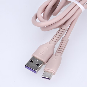 Maxlife MXUC-04 cable USB - USB-C 1,0 m 3A roosa