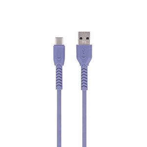 Maxlife MXUC-04 cable USB - USB-C 1,0 m 3A lilla