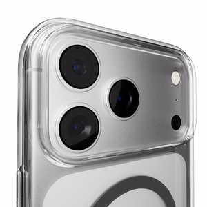 Puro Lite Mag TPU+PC Ümbris Compatible with MagSafe jaoks iPhone 17 Pro Max - Läbipaistev with Hall Ring