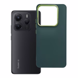 Чехол для Xiaomi Redmi Note 14 5G Frame зелёный