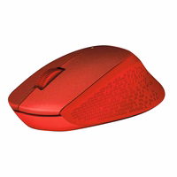 Logitech M330 Silent Plus juhtmevaba hiir punane
