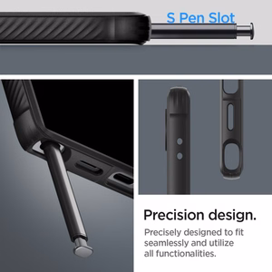 SPIGEN ümbris RUGGED ARMOR ümbris jaoks SAMSUNG S24 Ultra matte must