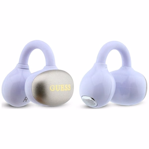 Juhtmevabad kõrvaklapid OWS Guess Metalic Finish Electropated Parts Classic Logo, lillad