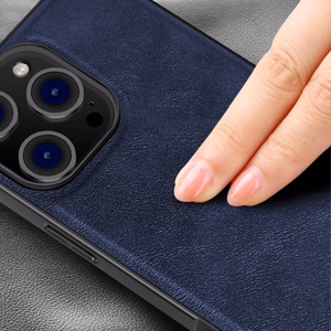 Ümbris X-Level "Earl III Collection" Apple iPhone 16 Pro Max sinine