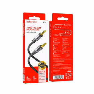 Audio Kaabel Borofone BL19 3.5mm to 3.5mm must