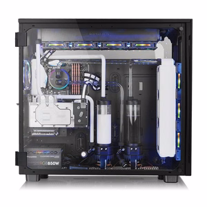 Thermaltake View 91 TG RGB arvutikorpus, Ultra Tower, must