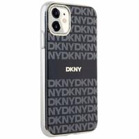 DKNY IML Mono & Stripe MagSafe ümbris jaoks iPhone 11 / Xr - must