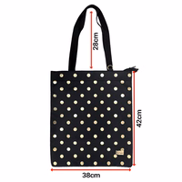 Shopping bag Wonder wzór 2 kuldne polka-dot