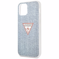 Guess GUHCP12LPCUJULLB iPhone 12 Pro Max 6.7" sinine/helesinine kõvakott Jeans Collection