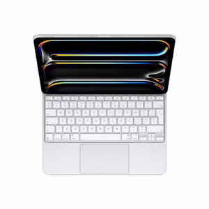 Apple Magic Keyboard MWR43Z/A – keyboard case for iPad Pro 13-inch (M4), international English layout, white