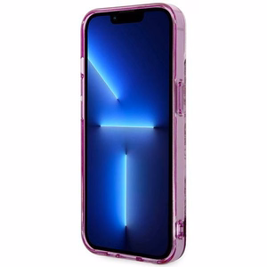 Guess GUHCP14MHGPLHF iPhone 14 Plus 6.7" фуксия/фуксия жёсткий чехол Porcelain Collection