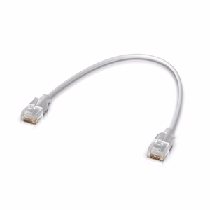 Ubiquiti UACC-Cable-Patch-EL-0.3M-W võrgukaabel läbipaistev, valge Cat6