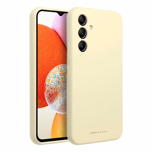 ROAR Ümbris CLOUD SKIN jaoks SAMSUNG A14 4G / A14 5G Light kollane
