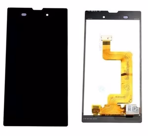 LCD ekraan Sony D5103 Xperia T3 puuteekraaniga raamiga must originaal (kasutatud Grade C)