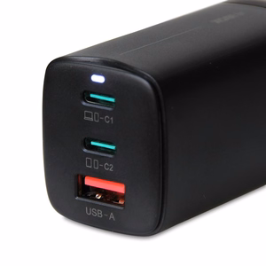 iBOX C-65 must, GaN 65W universaalne laadija