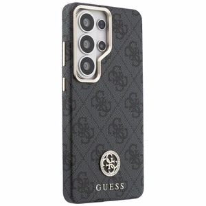 Guess ümbris 4G Rhinestone Round Logo MagSafe for Samsung Galaxy S26 Ultra must