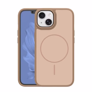 Frame Thin Mag ümbris for iPhone 14 6,1" pruun