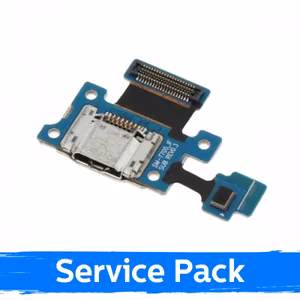 Laadimispesa ühilduv Samsung T705 Tab S 8.4'' koos flex-kaabliga / hõbedane (Service Pack)