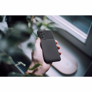 Samsung A37 5G Carbon Premium must ümbris