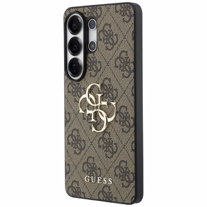 Guess ümbris 4G Big Metal Logo for Samsung Galaxy S26 Ultra pruun