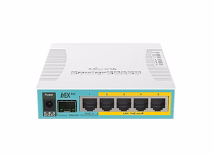 Сетевой роутер 10/100/1000M 5 портов HEX POE RB960PGS MIKROTIK