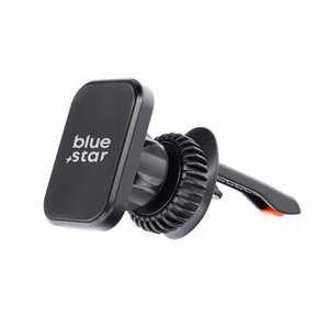 Magnetic car phone hoidja Sinine Star Smart Lock Square air vent must