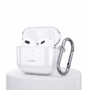 Tech-Protect FLEXAir Ümbris jaoks Apple AirPods 4 - läbipaistev
