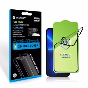 Bestsuit Flexible Hybrid Glass 5D karastatud klaas ekraanikaitse Apple iPhone X/Xs