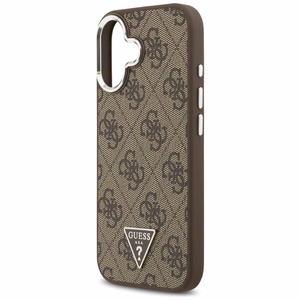 GUESS ümbris jaoks IPHONE 17 compatible with MagSafe GUHMP17SP4TSRCMW (PU 4G W/Triangle Logo SL) brown