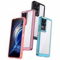 Outer Space Case for Xiaomi Poco F4 5G ümbris paindliku raamiga sinine