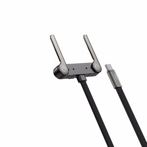 USB-C–USB-C kaabel Devia Ultra6 koos alusega, 1,5 m, 240 W