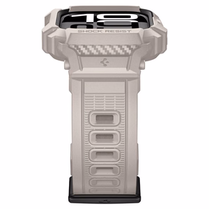 SPIGEN RUGGED ARMOR ümbris ”PRO” V2 APPLE WATCH 10 / 11 (46 MM) DUNE BEIGE