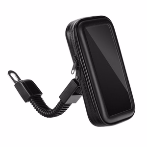 Motorcycle hoidja jaoks mobile phone waterproof with zip ( 5,5" - 6,3" ) must