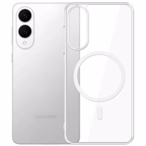 3mk MagCase jaoks Samsung Galaxy S25 Edge - Läbipaistev