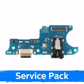 Charging Port Ühildub Samsung A025 A02s Koos Flex / Plata Original (Service Pack)